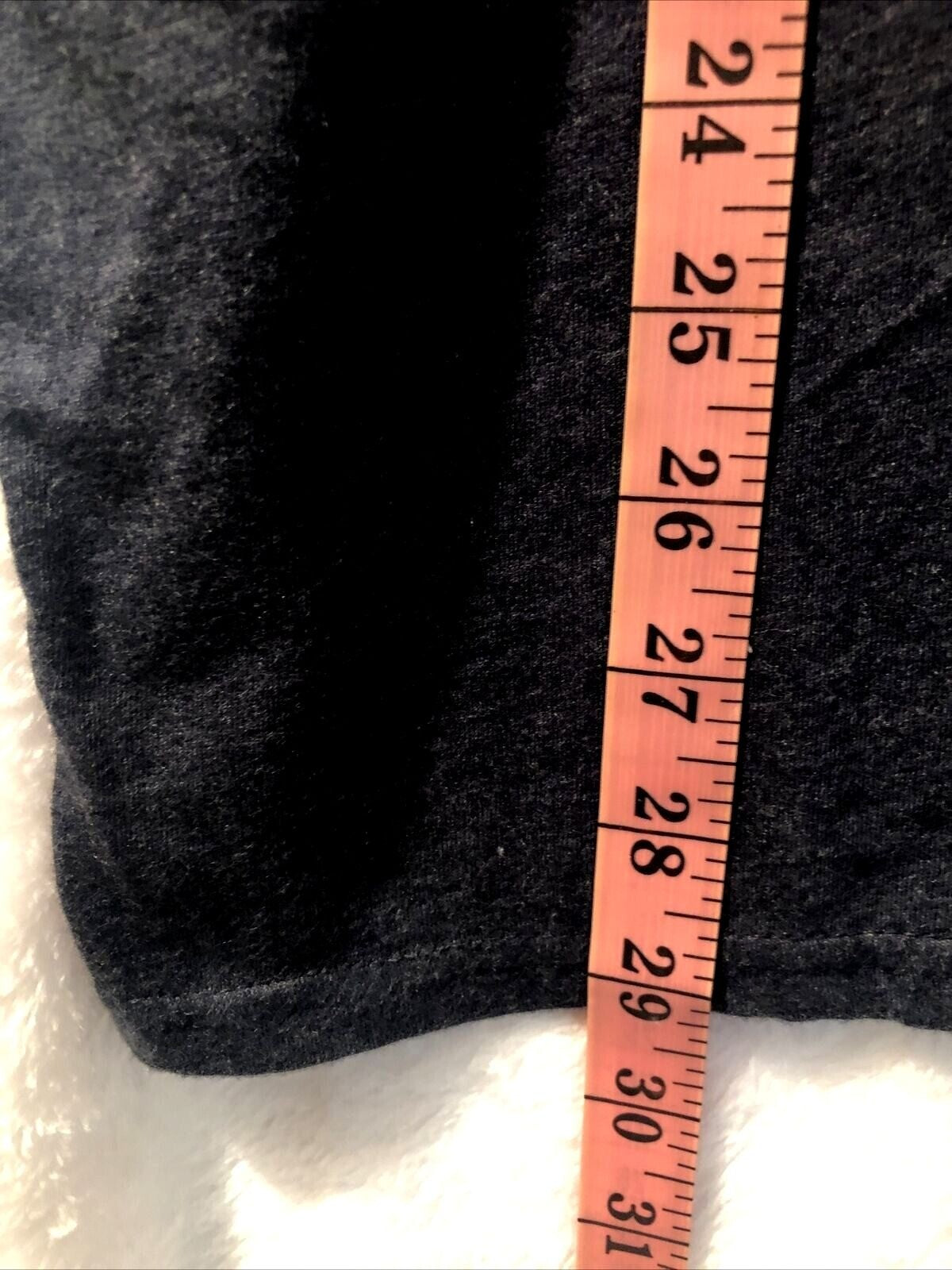 Hollister Mens Graphic Tee Shirt X-Large Soft Cotton Blend Charcoal Gray Casual 