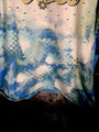 Summer Vibes Distressed Women’s Mermaid T-Shirt Size Adult Extra Large