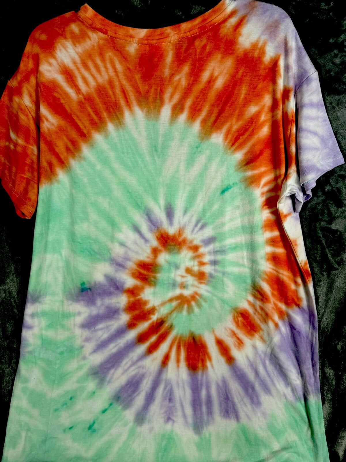 BR Shirt Hippie Tie Dye Men's T Shirt Soft Size Adult Medium Unisex Top