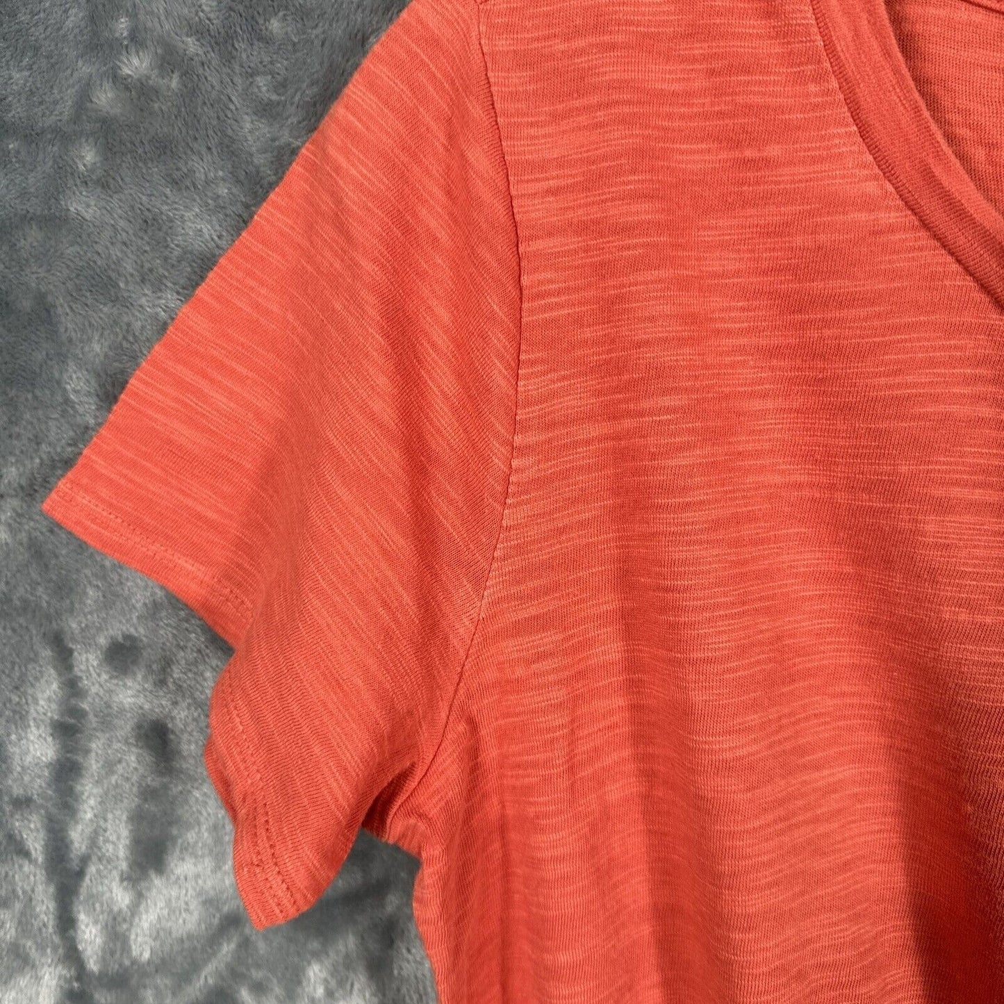 Old Navy Womens Small Coral Short Sleeve Elastic Waist Dress