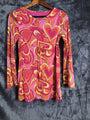 Justice Girls Orange Pink Tie Dress Size 14/16 Junior