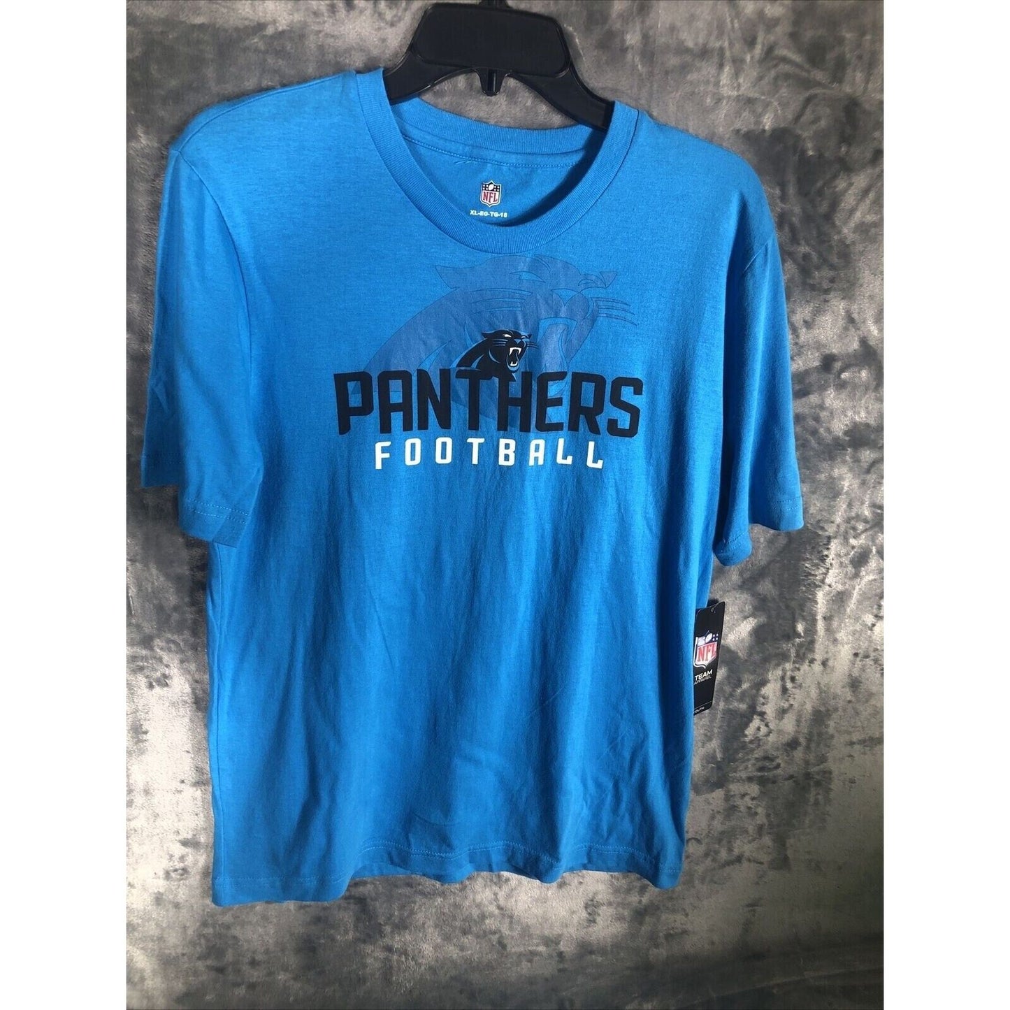 Carolina Panthers Shirt Youth Size Extra Large XL Tee Short Sleeve NFL Football