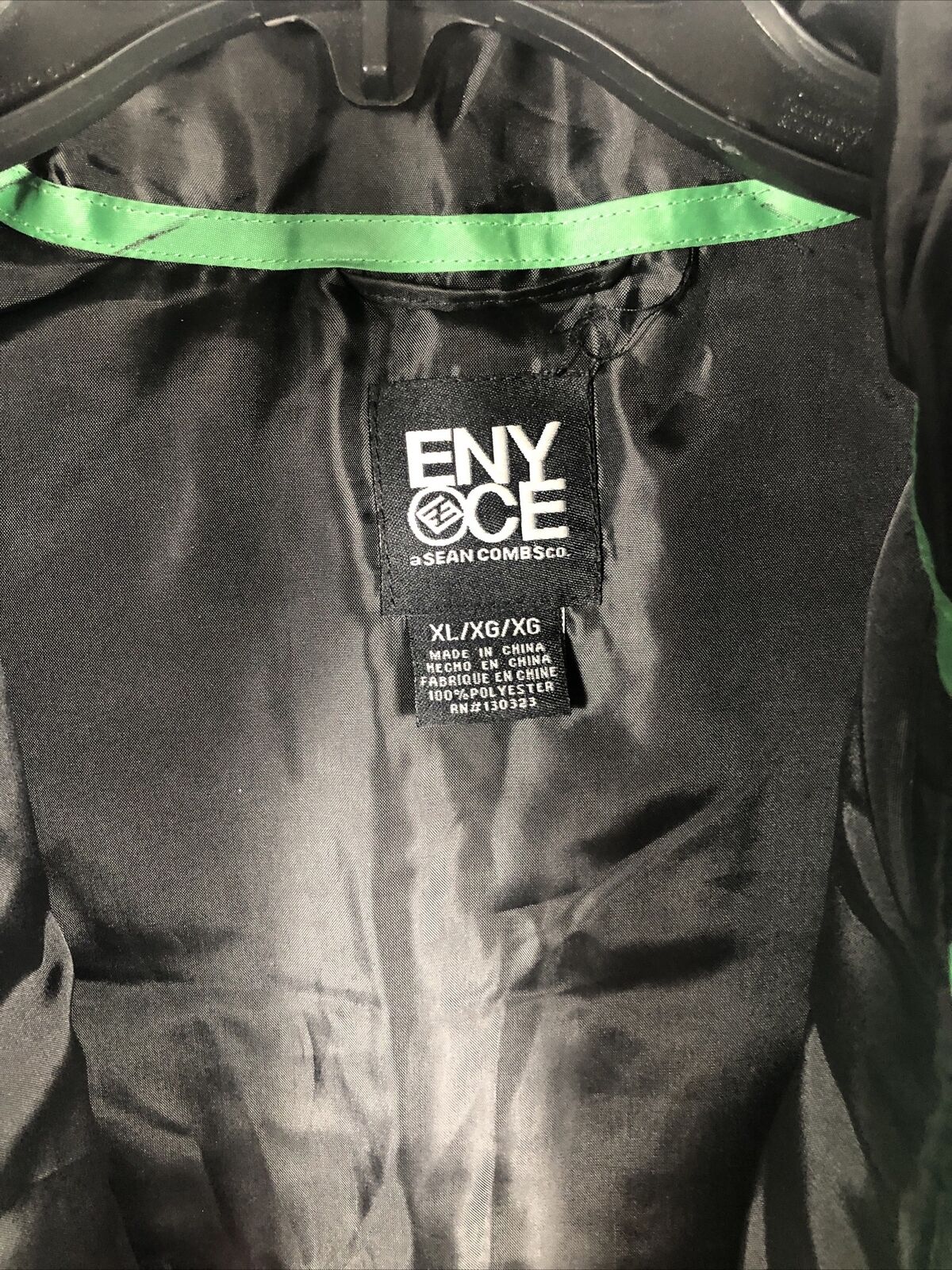 Sean Combs Men's Puffer Vest ENYCE Size Adult Extra Large