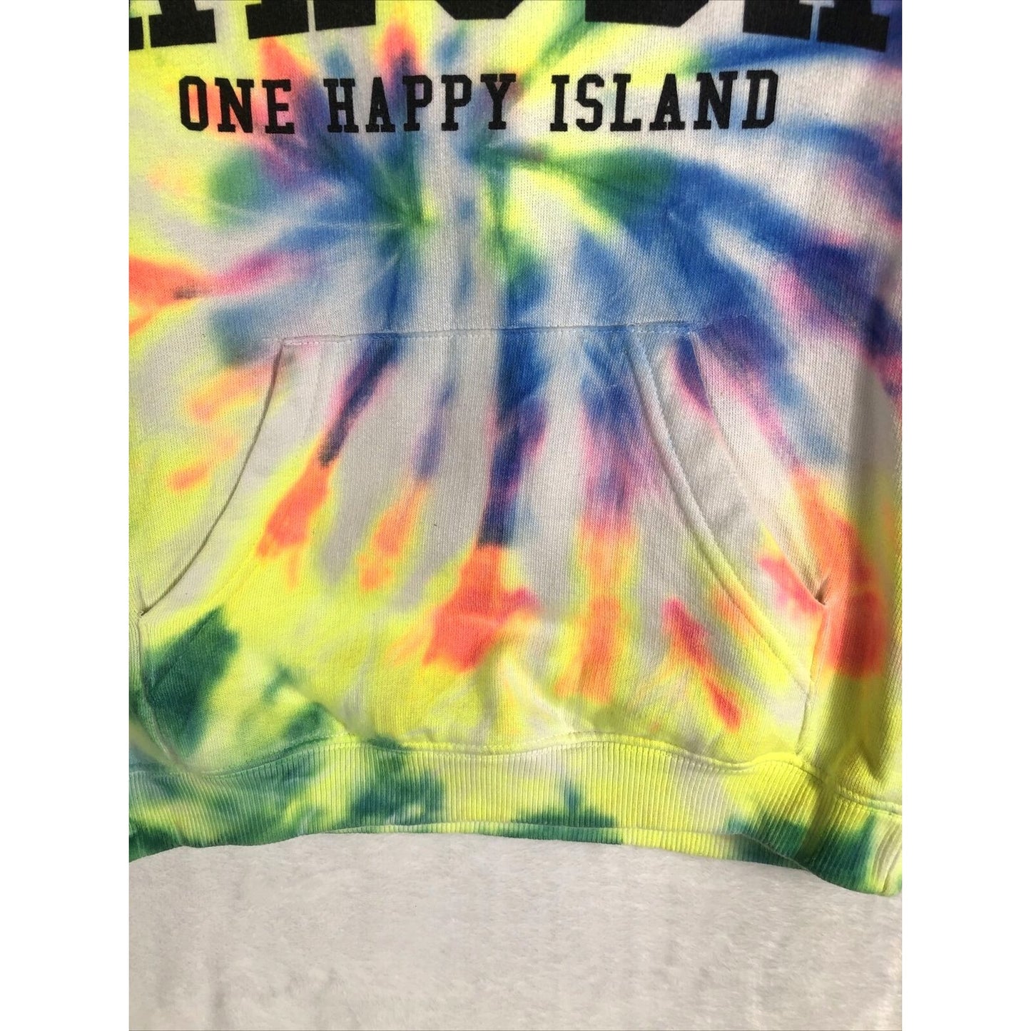 Girls Tie-Dye Sweater Size Small Hooded Sweatshirt Comfort Colors
