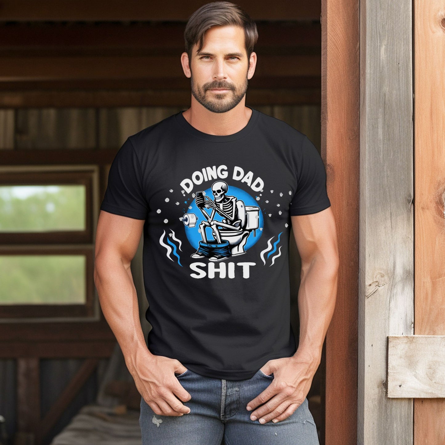 Funny "Doing Dad Shit" T-Shirt for Dads - Perfect Birthday & Father's Day Gift