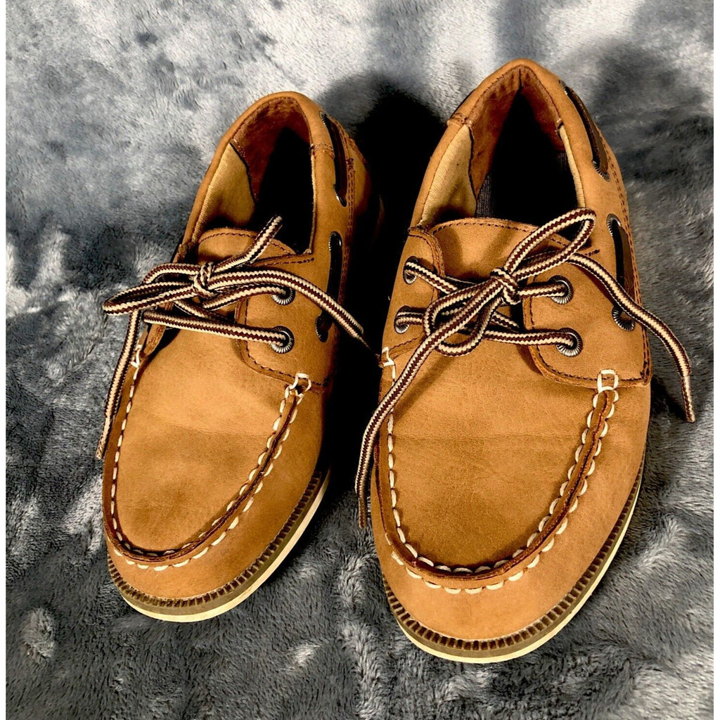Cat & Jack Boys Boat Shoes Size 13