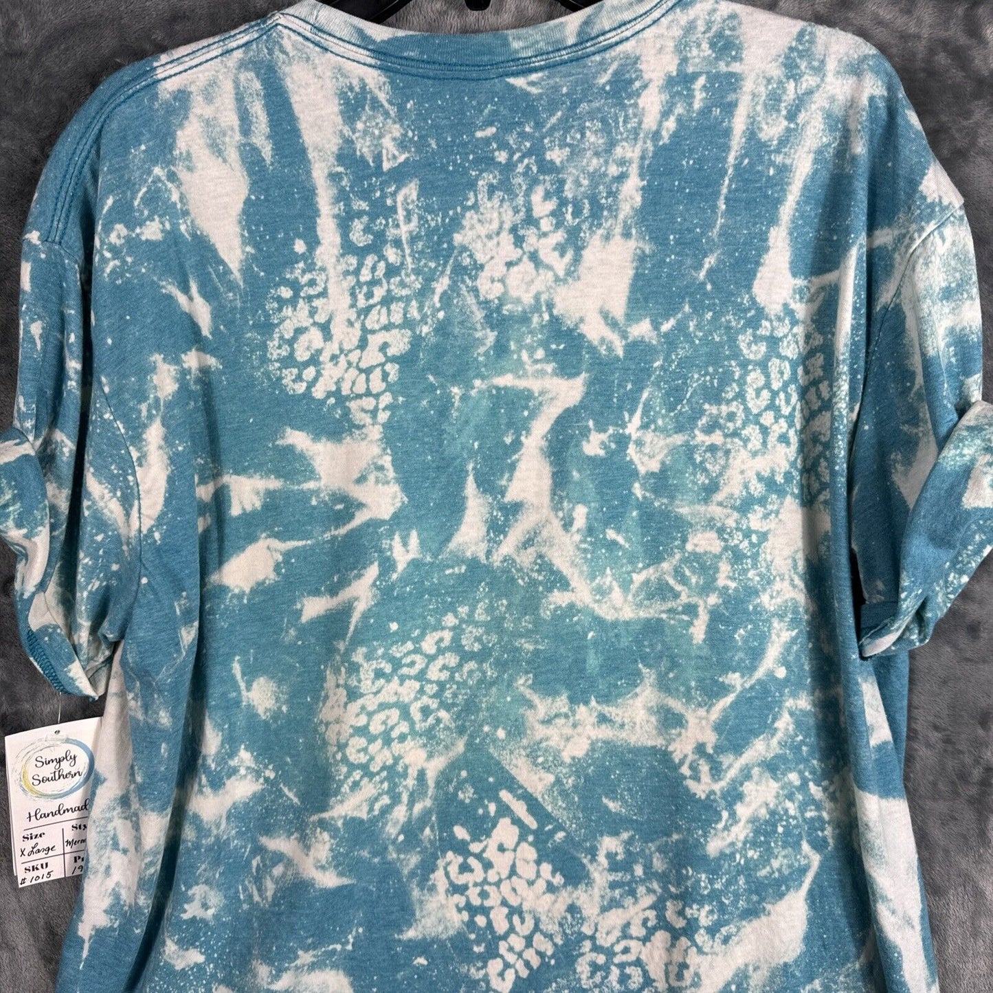 Women’s T Shirt “I Didn’t Choose The Salt Life The Salt Life Chose Me” Blue XL