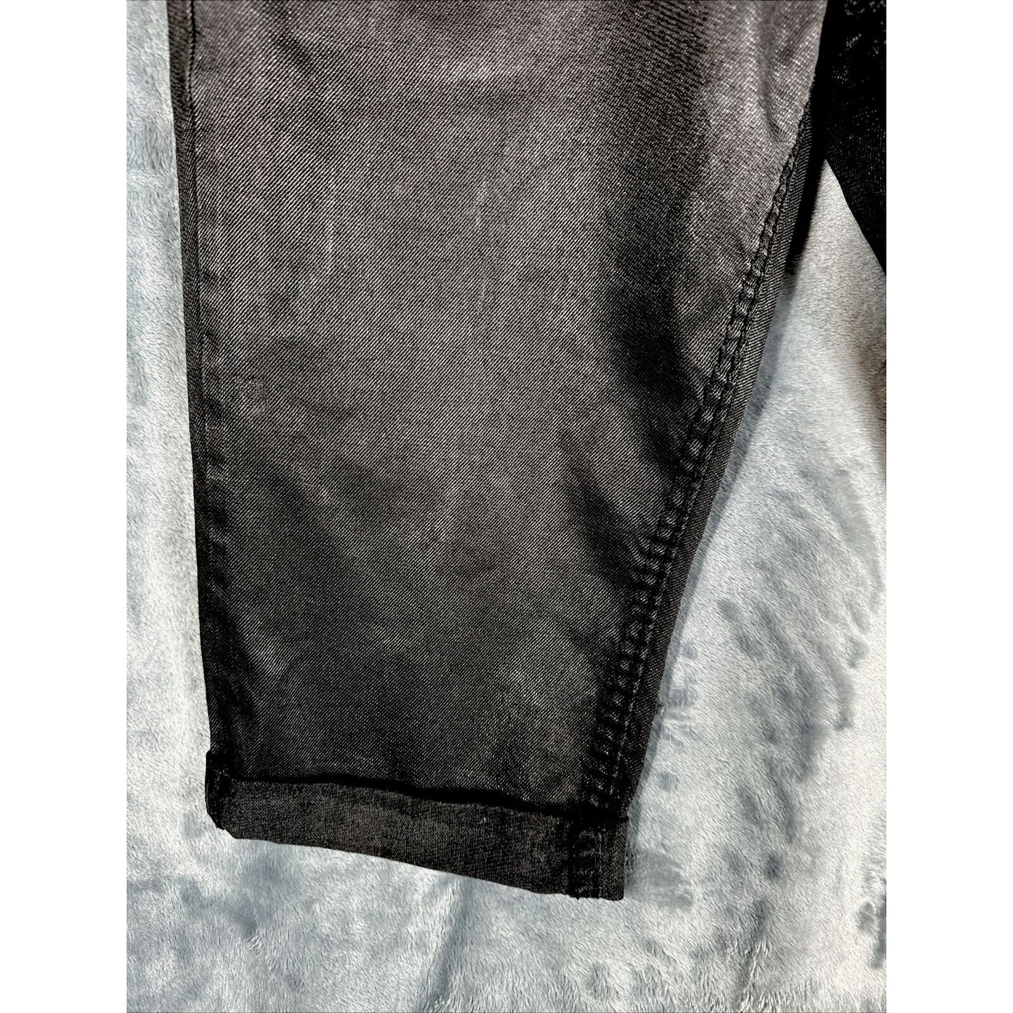 LR Scoop Modern Fit Men's Shorts Black Size 34 Flat Front 100% Cotton