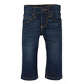 Wrangler baby-boys Five Pocket Boot Cut Jean Dark Blue 0-3 Months