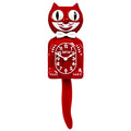 Kit Cat Klock Space Cherry Red 15.5