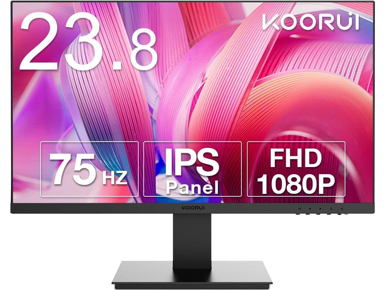 HP EliteDesk 800 G1 SFF Desktop Computer Package - Intel Core i5 3.3GHz, 32GB RAM, New 1TB SSD, KOORUI 24-inch Monitor, AC WiFi,Windows 10 Pro (Renewed),black