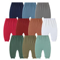 Hakochia Baby Pants for Boys & Girls: 100% Cotton, Soft, Comfy, Ample Diaper Room 0-36 Months