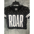 Justice Follow Your Dreams Girls T-Shirt Black Size 10 Roar Justice Studded