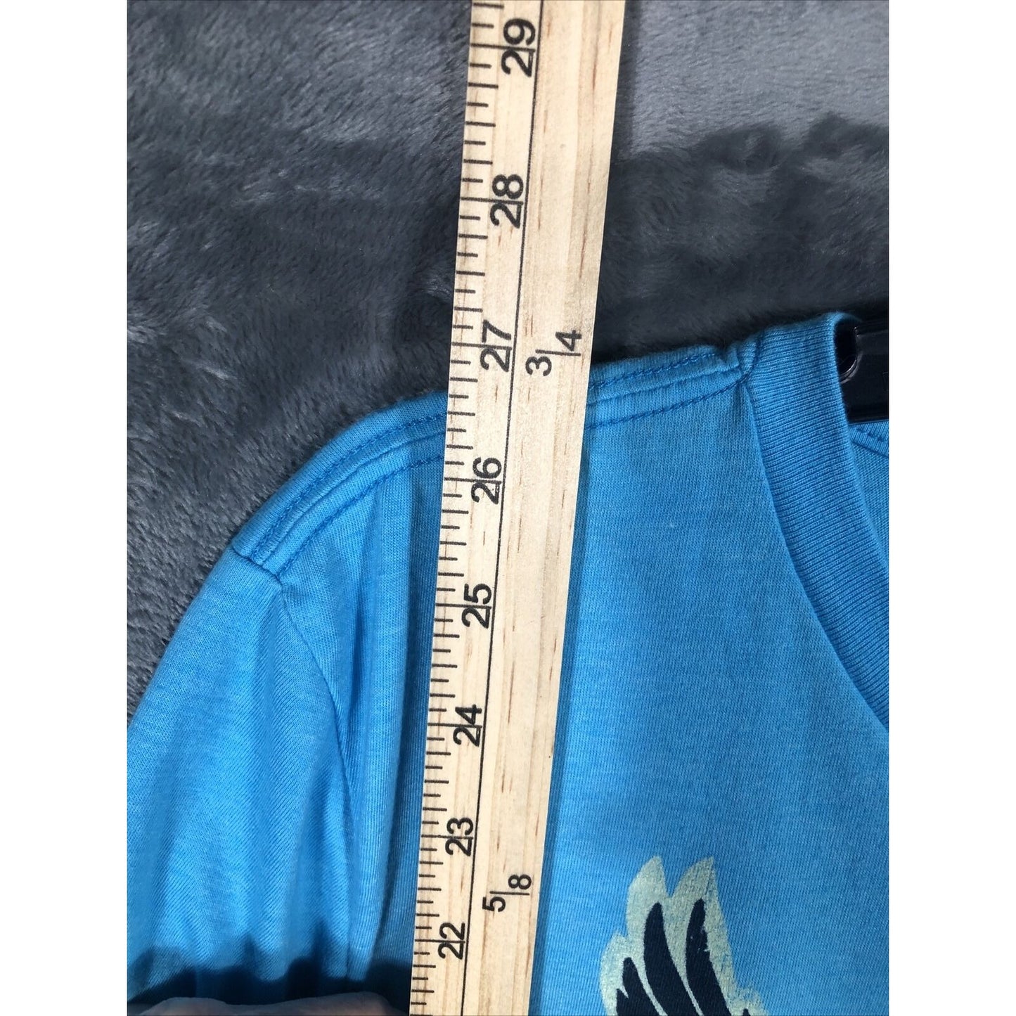 American Eagles T-Shirt Large Eagle Size Petite Small Blue