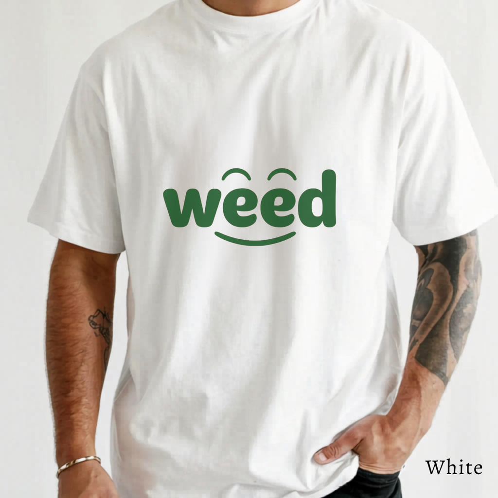 Weed Graphic Tee, Cannabis Art Shirt, Unisex Stoner T-Shirt, Casual Streetwear, Festival Outfit, 420 Gift, Night Aesthetic