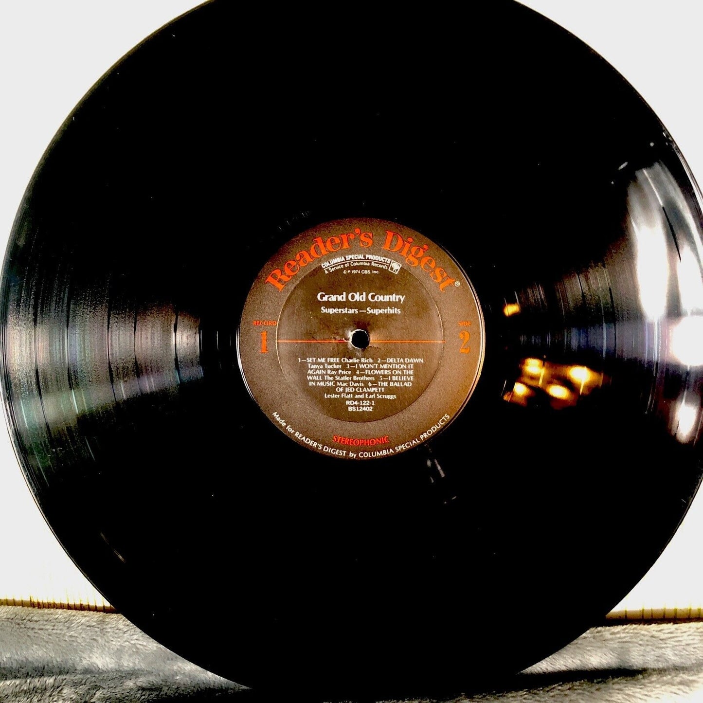 Grand Old Country Readers Digest Vinyl 8 LP Box Set 1974 EX shape 33 RPM albums