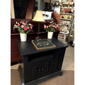 Black Pre-Owned TV Stand Table