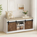 GORZING 2-Tier Shoe Storage Bench,43