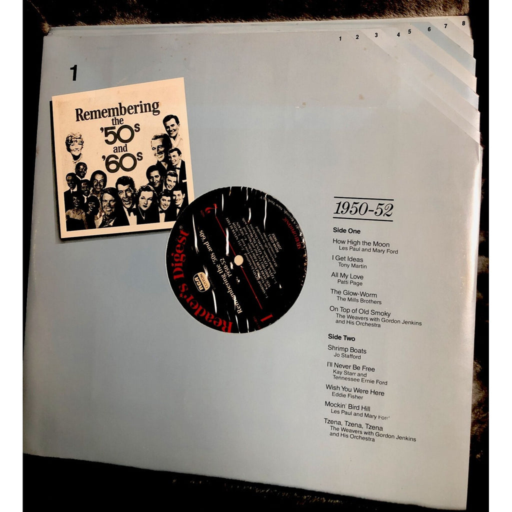Remembering the '50s and '60s Various Artist Reader's Digest 8 Record Set 1979