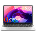 15.6 Inch Laptop with Office 365, 4GB RAM, 128GB Storage Expandable 1TB, 5205U Processor, HD Display, Windows 11 Laptops Computer, Wi-Fi 5, BT4.2, Numpad, Type-C, for Business and Students.