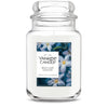 Yankee Candle Midnight Jasmine, Scented Candle, 22oz Large Jar with up to 150 Hour Burn Time, Giftable