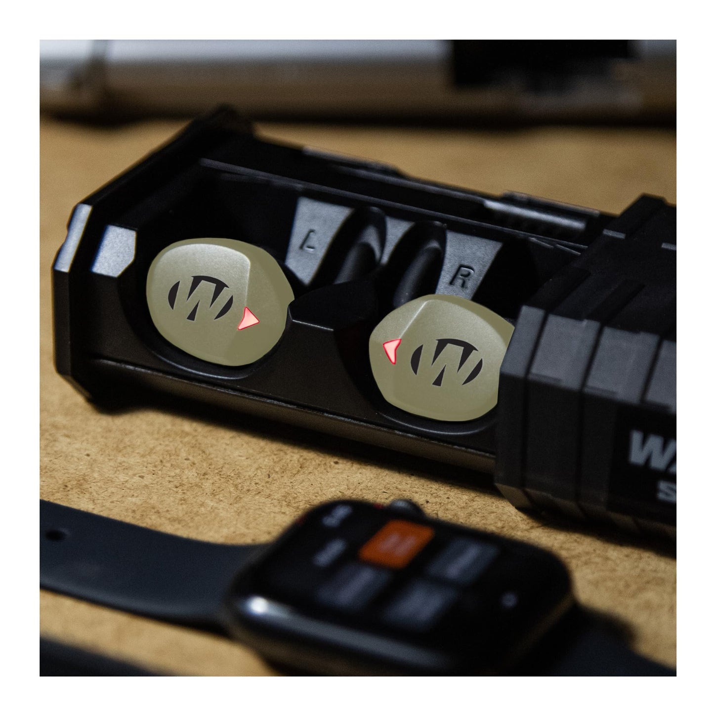 Walker's Silencer BT 2.0 Rechargeable Electronic Earbuds (OD Green)