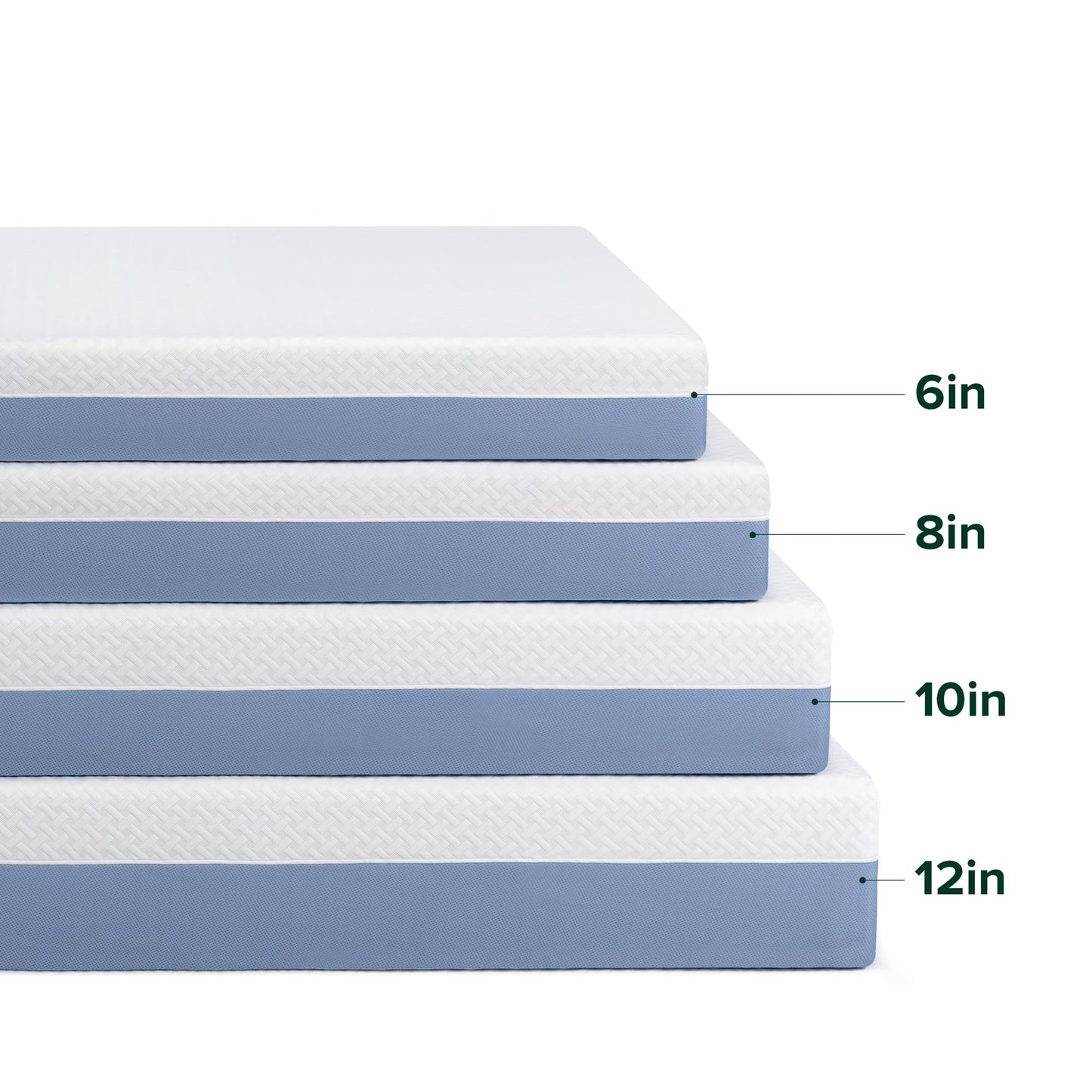 Zinus 8 Inch Twin Cooling Essential Memory Foam Mattress [NewVersion], Fiberglass Free, Medium Feel, Breathable Cooling Layers, Certified Safe Materials