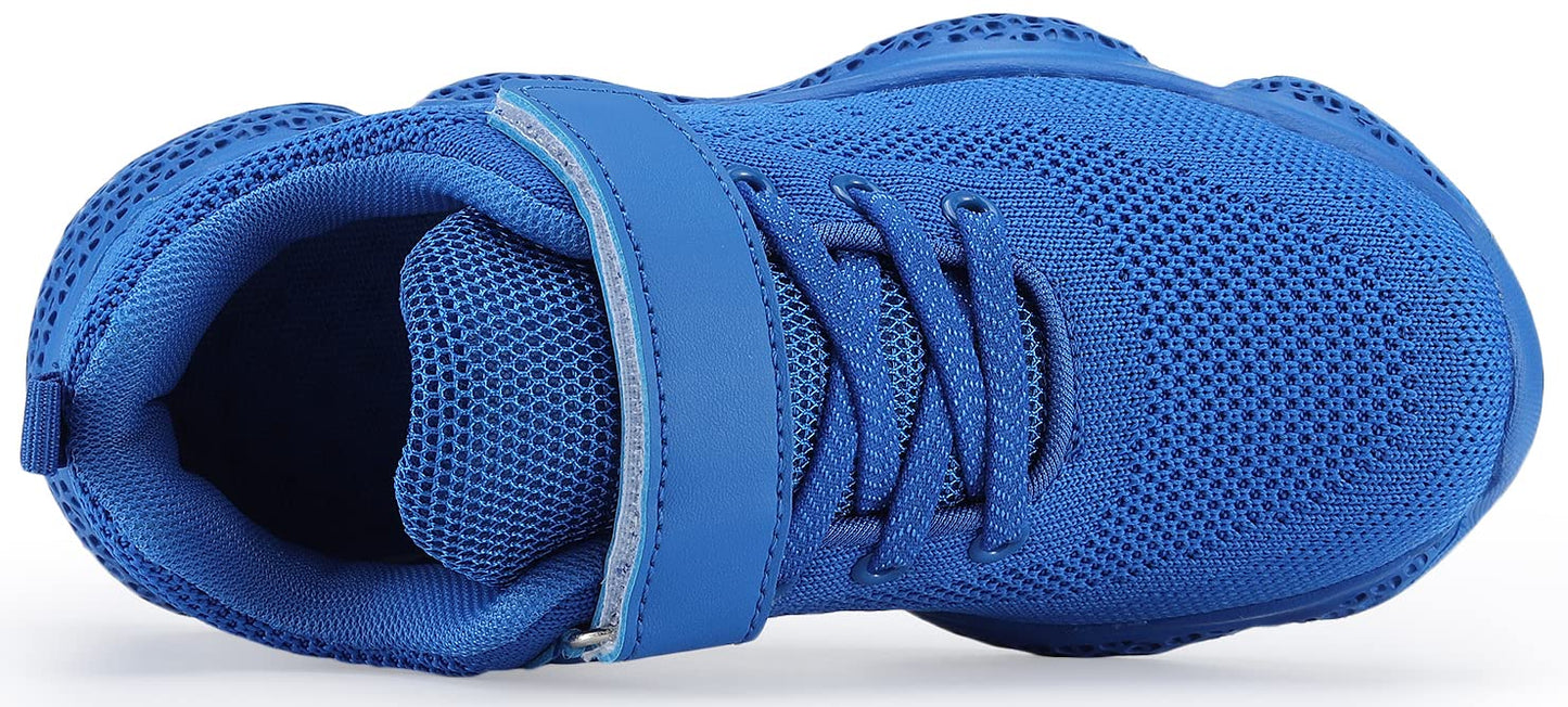 Santiro Blue Toddler Tennis Shoes Girls Boys Fashion Lightweight Running Sneakers Size 7 M US