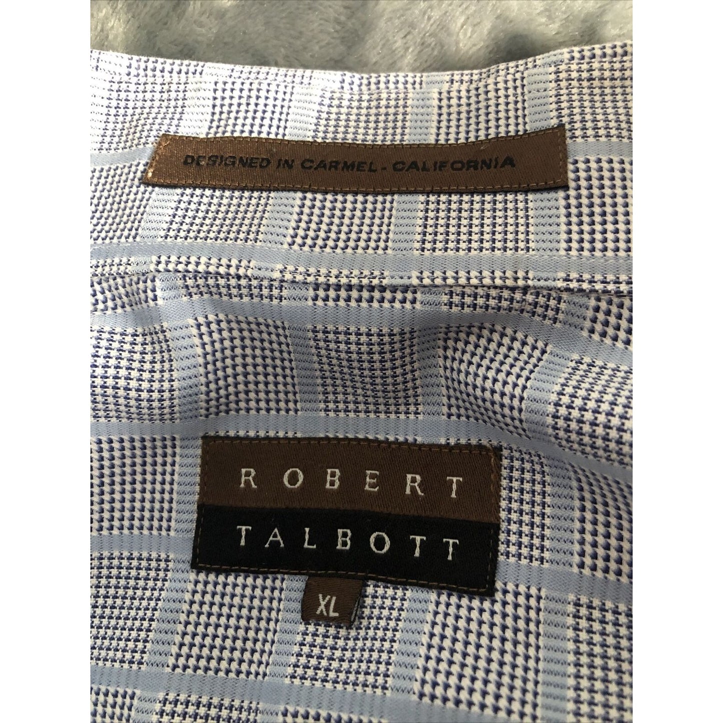 Robert Talbert Dress Shirt Men’s Button Down Size Extra Large