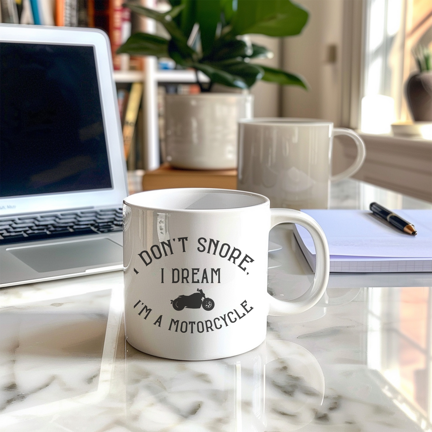 Motorcycle Enthusiast Mug, Customized Ceramic Coffee Mug, Gift for Bikers and Riders, Novelty Mug, Dishwasher Safe, Personalized Gift