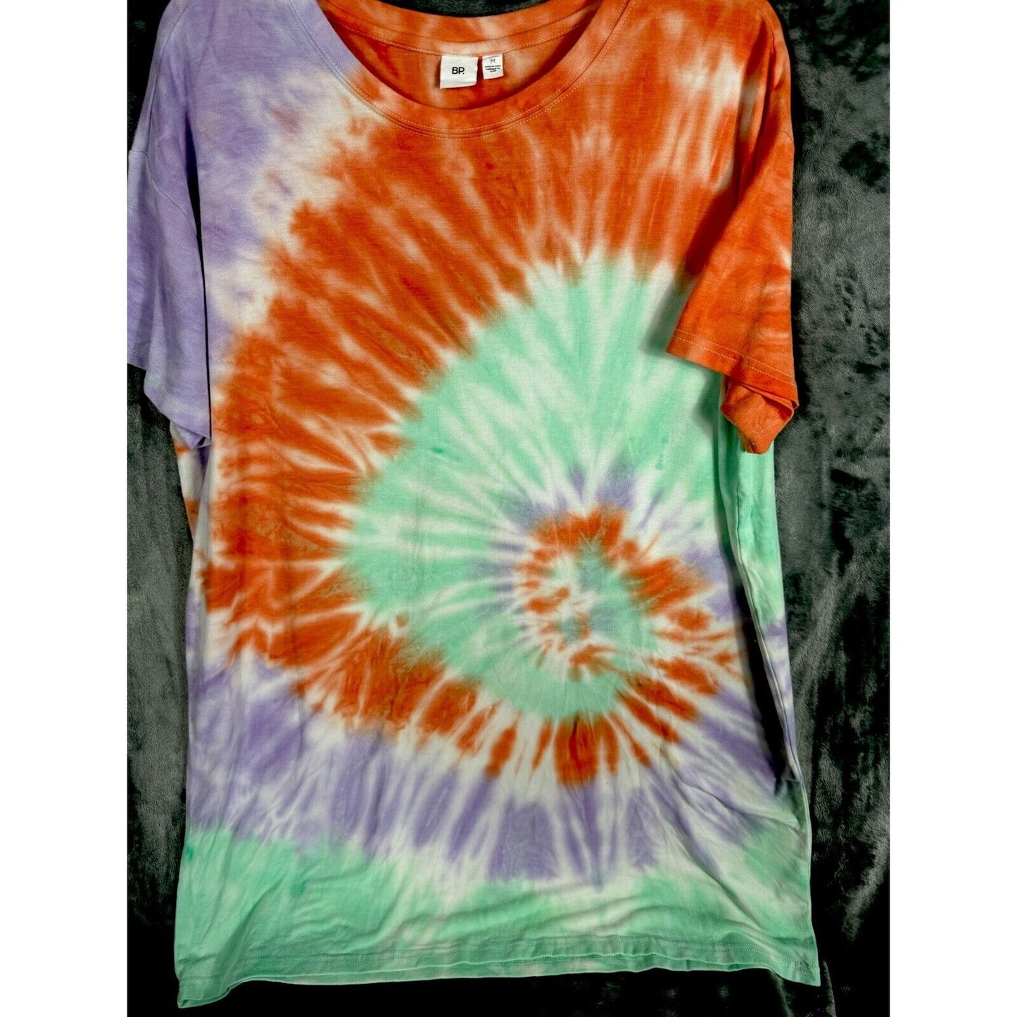 BR Shirt Hippie Tie Dye Men's T Shirt Soft Size Adult Medium Unisex Top