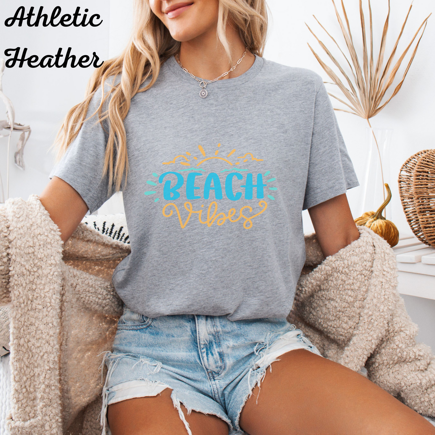 Beach Vibes Unisex Tee - Bella Canvas 3001