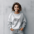 Allergic to Negative Energy Sweatshirt, Positive Vibes Only Unisex Pullover