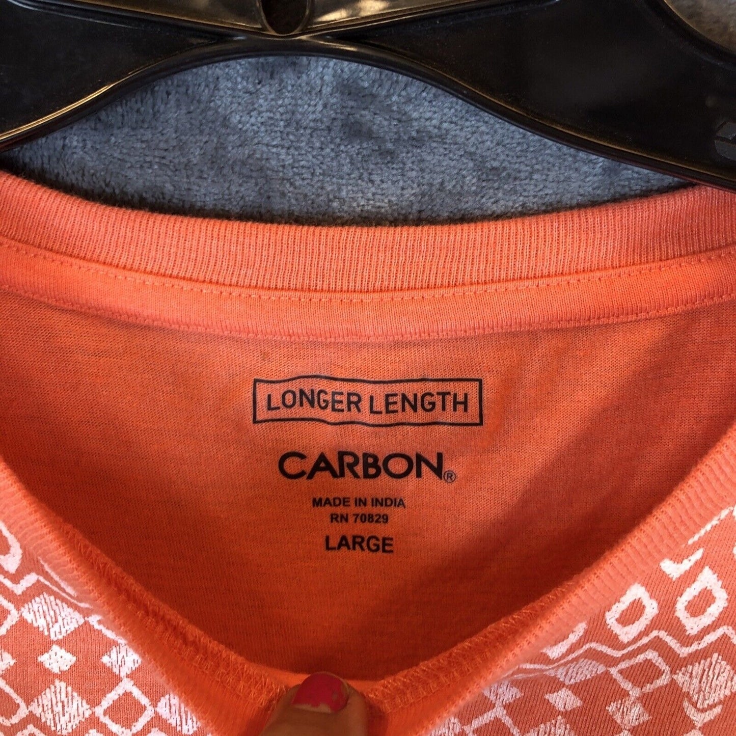 Carbon Woman's Tee Shirt Size Adult Large Shirt