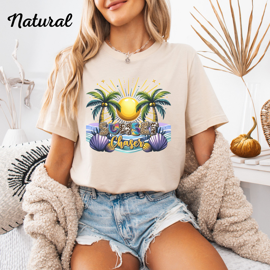 Fun Summer Unisex T-Shirt - Sunset Chaser Tee