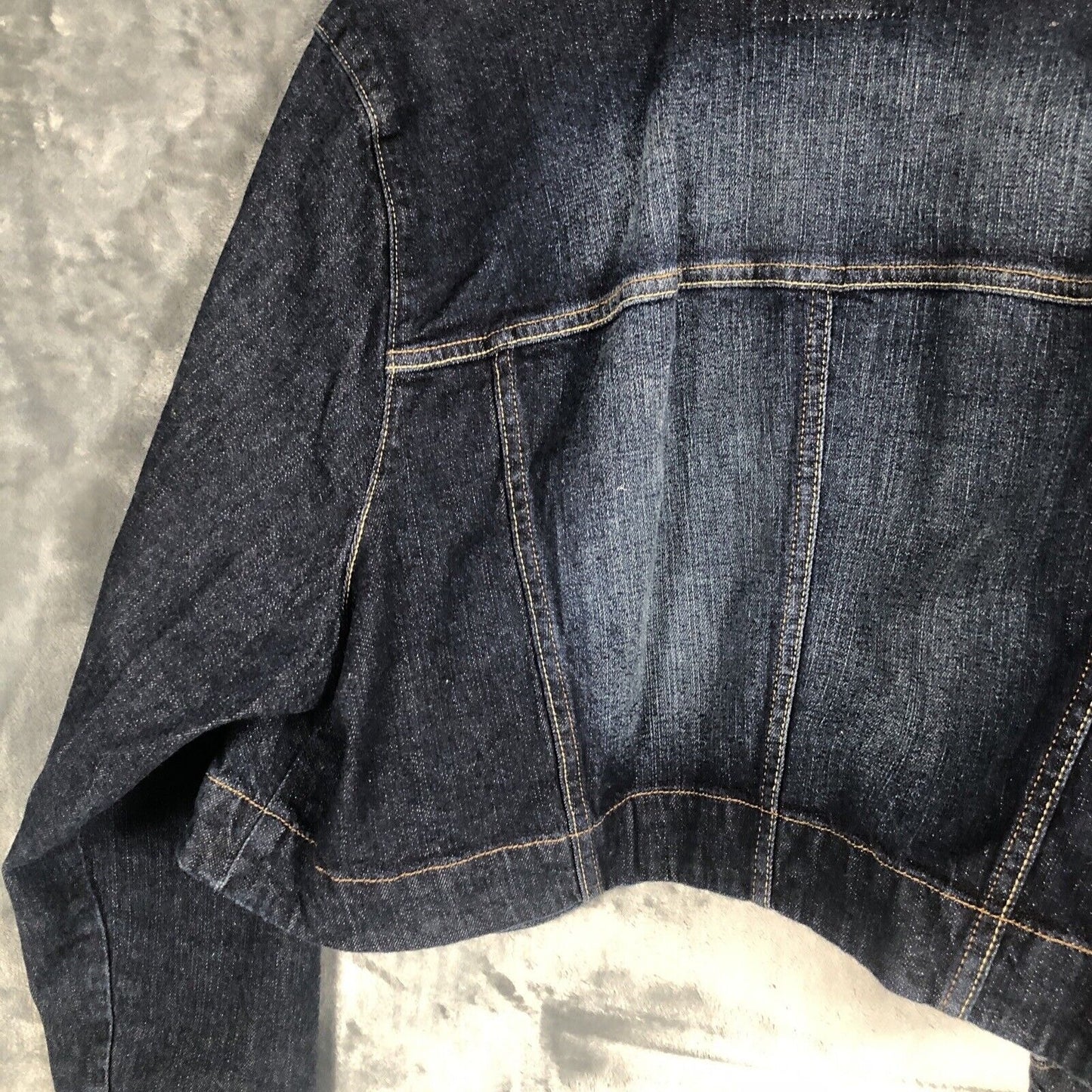 Vintage Paris Blues Woman’s Charcoal Denim Jean Jacket Size 3