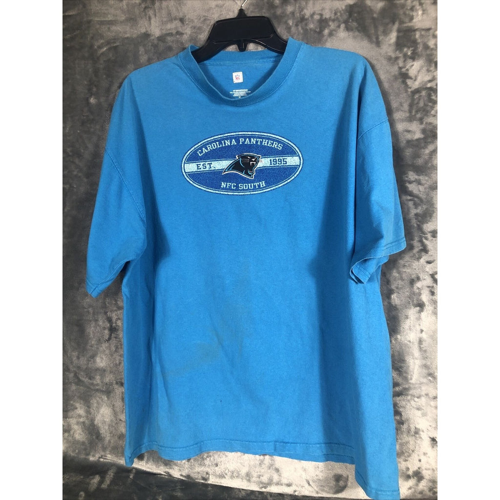 Carolina Panthers Men’s Shirt Nfl Blue Extra Large T-Shirt VF Imagewear