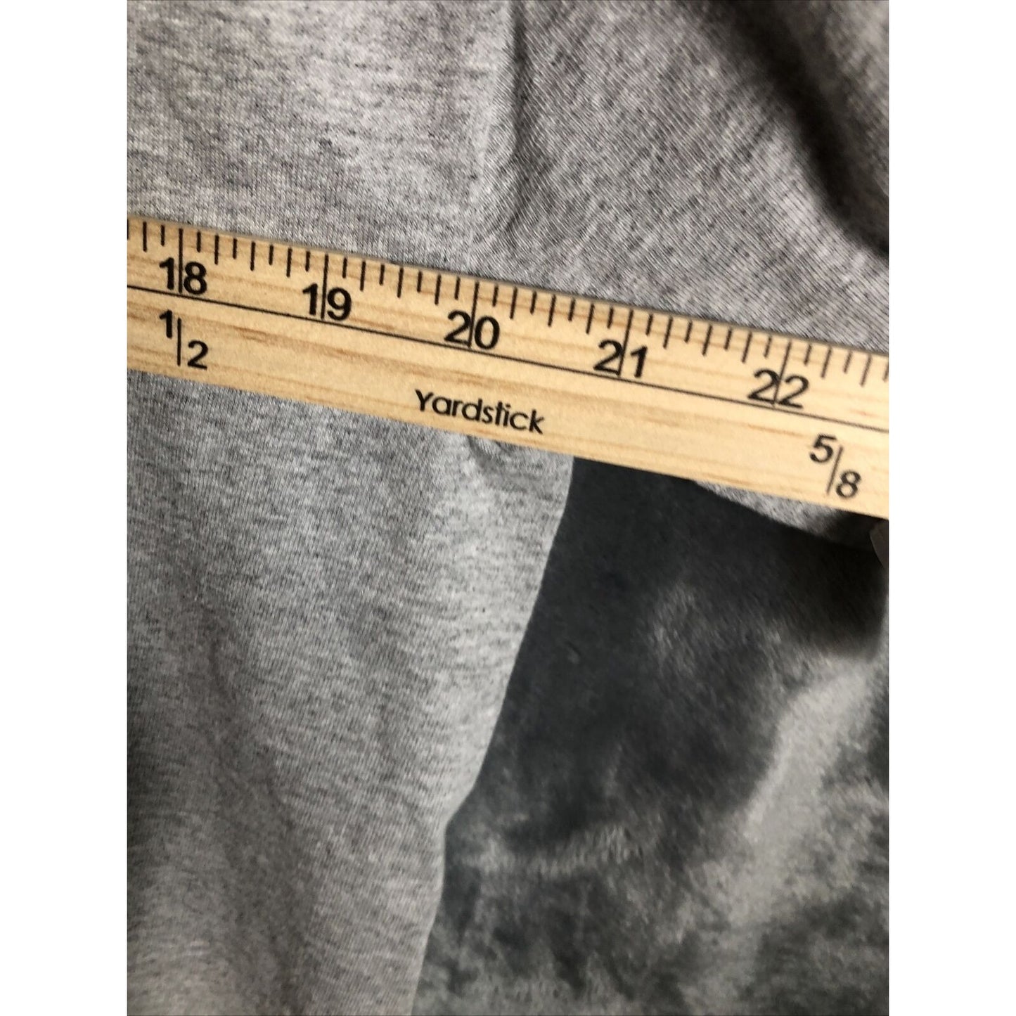 American Heritage T-Shirt Men’s Gray Biker Shirt Adult  X Large