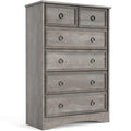 LGHM Modern Dressers for Bedroom with 6 Drawers, 6 Drawer Dresser, 44.33