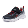 Skechers Kids Boys Microspec Ii Sneaker, Black/Silver, 11 Little Kid