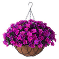 INXUGAO Artificial Hanging Flowers with 12