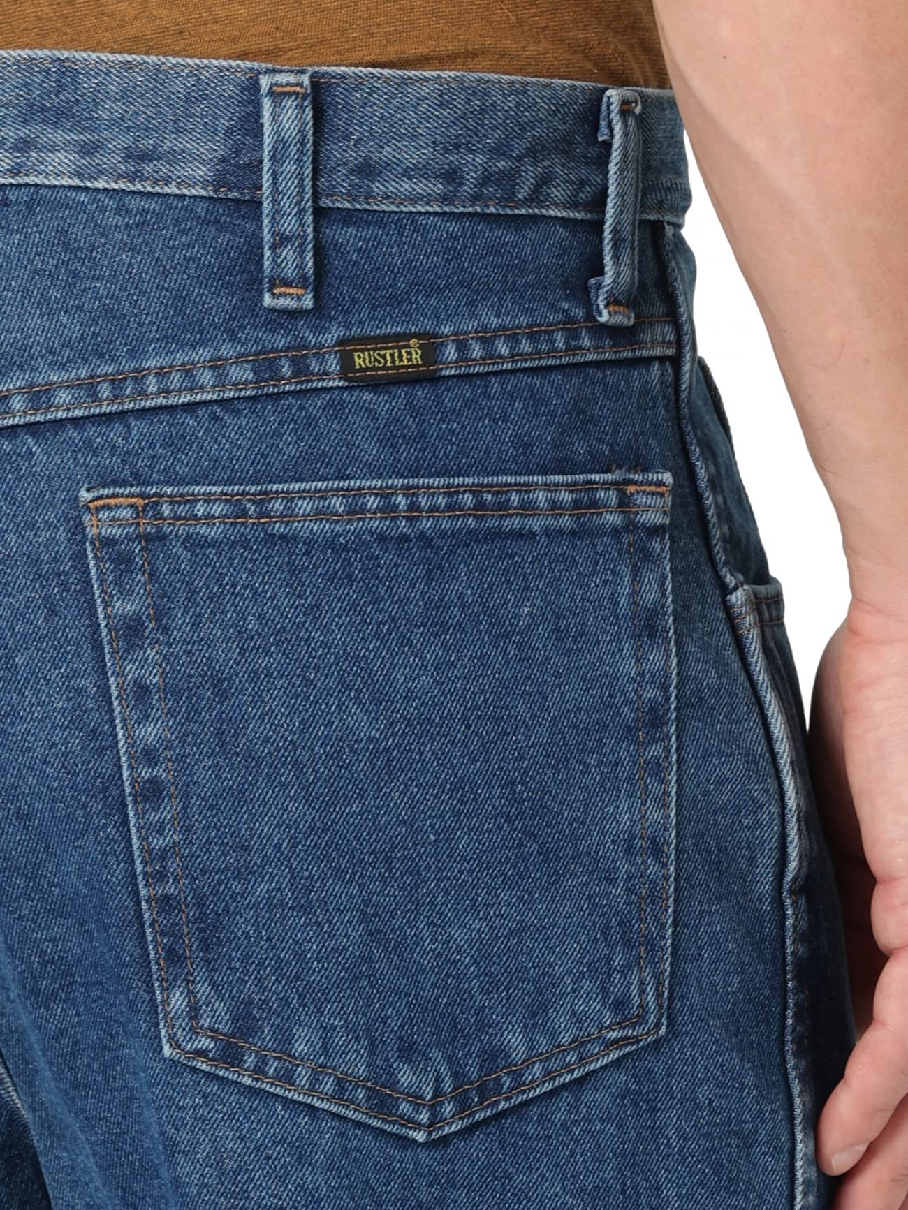 Classic Relaxed Fit, Dark Stonewash, 34W x 30L