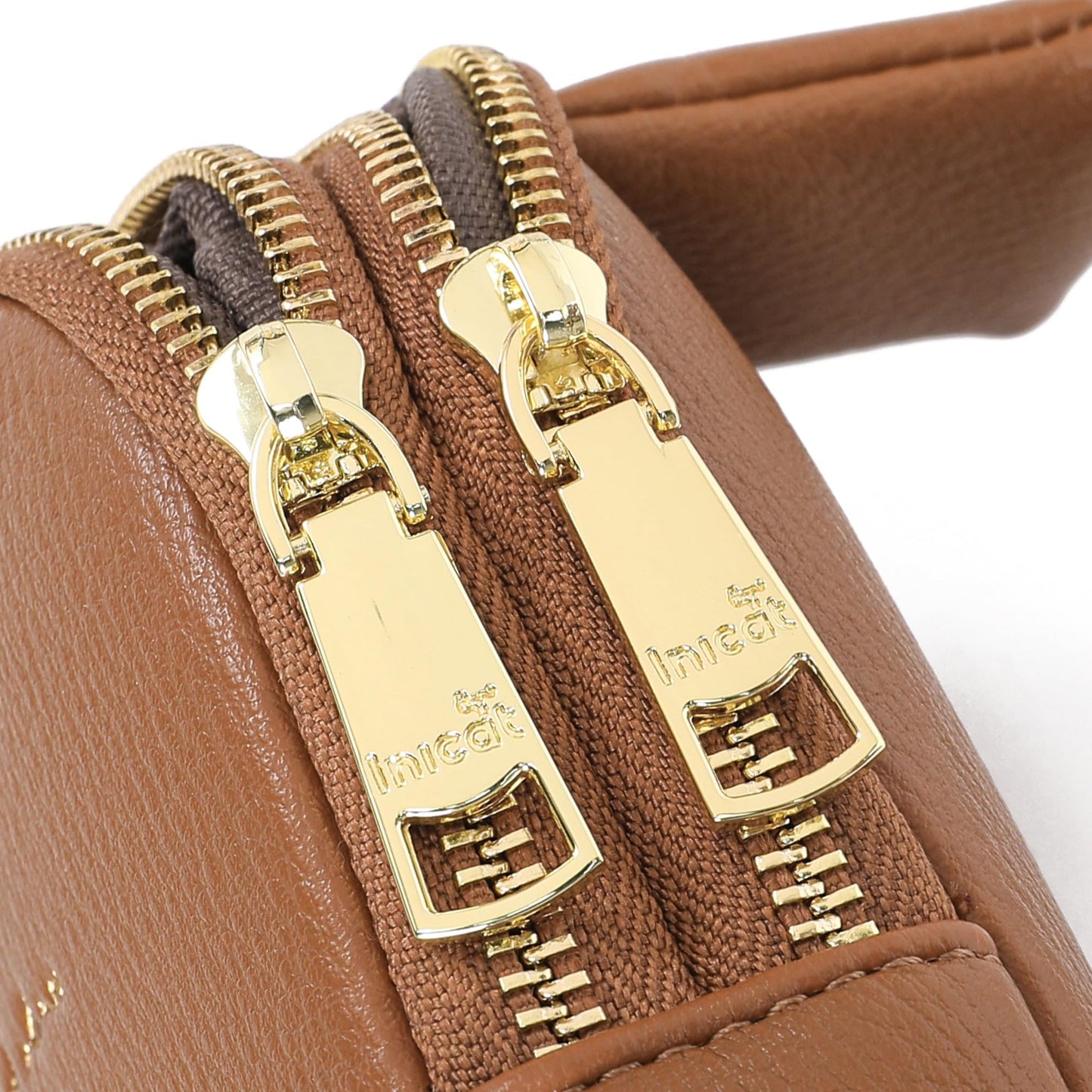 INICAT Travel Small Crossbody Sling Bags Valentines Day Gifts Women Her Cross Body Purses Vegan Leather Birthday(Brown)