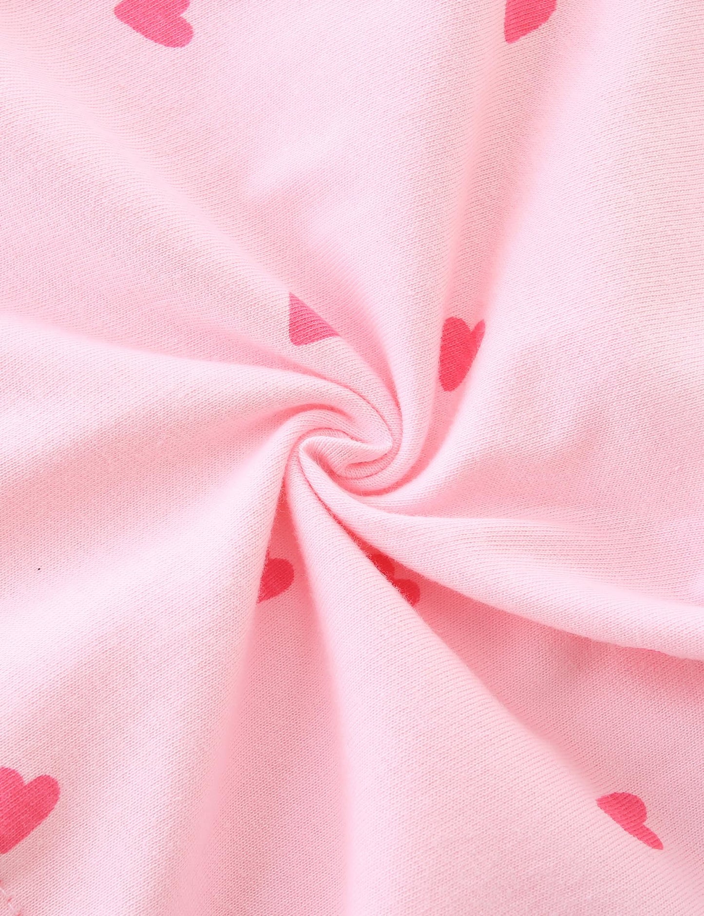 Bumeex Tween Kids Big Girl's Girl Dress Fall Spring Winter Long Sleeve School Cotton Valentines Casual A-Line Dresses Outfits Clothing Clothes Vestido para Niña Pink Heart 10-11 Years