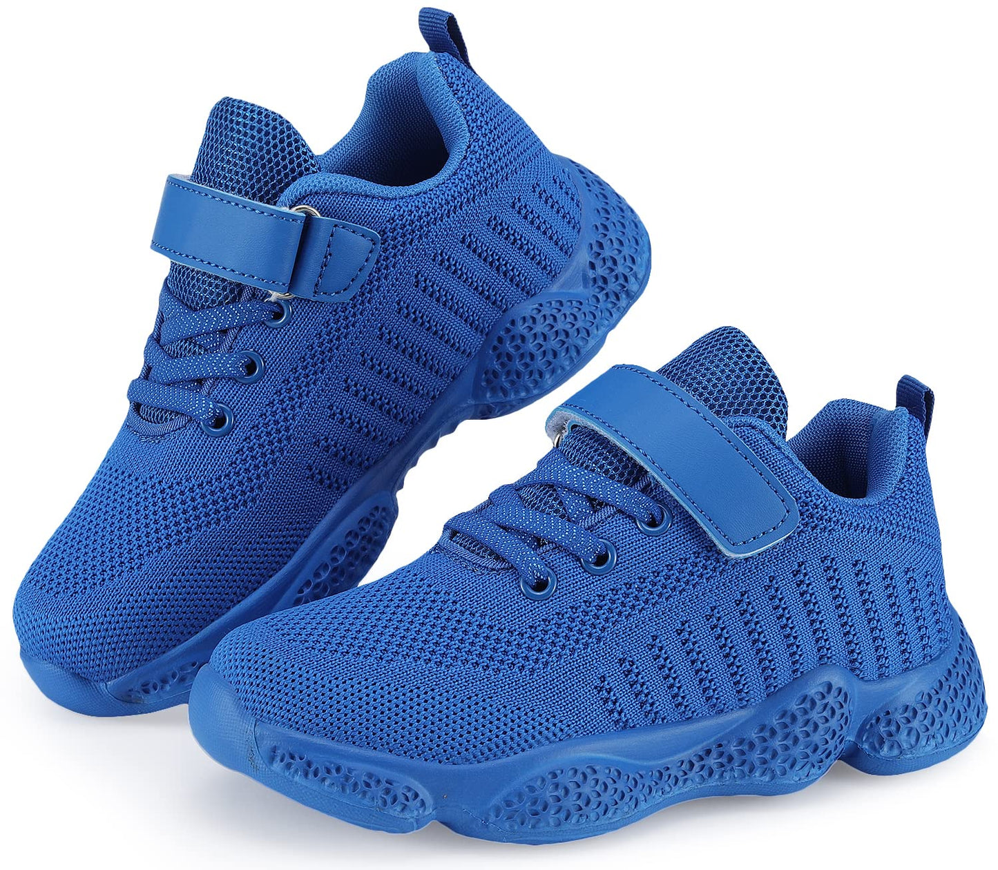 Santiro Blue Toddler Tennis Shoes Girls Boys Fashion Lightweight Running Sneakers Size 7 M US