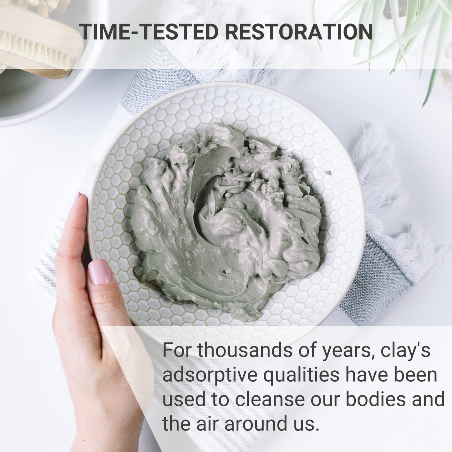 Magnetic Bentonite Clay Detox Bath – Sodium & Calcium Bentonite, & Himalayan Salt – Healing Clay to Remove Environmental Toxins for a Whole Body Detox – Health & Beauty Clay by Enviromedica