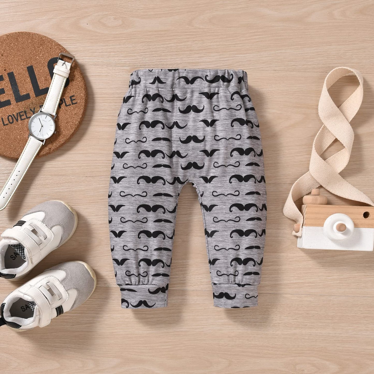 Aalizzwell Newborn Boys Outfit, Infant Ladies Have Arrived Clothes Long Sleeve Gentleman Fall Winter Clothing NB