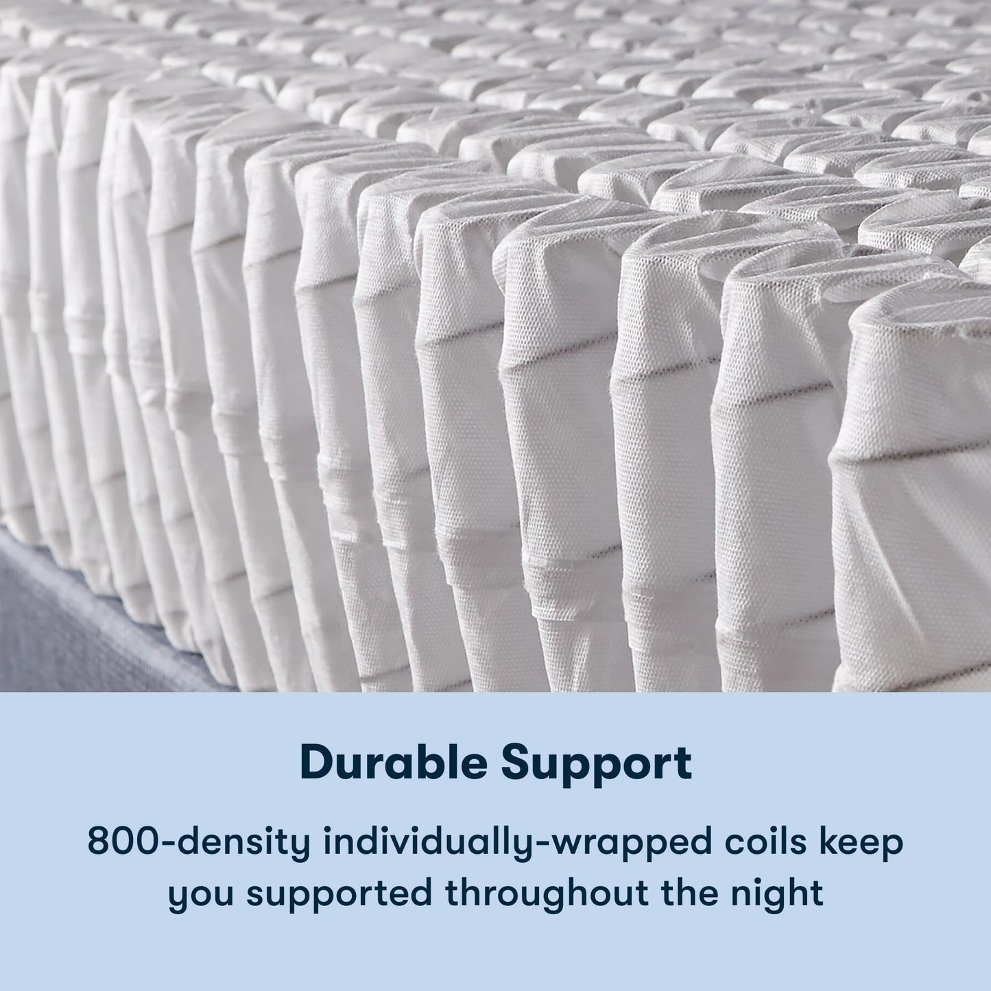 Serta Sleeptrue Firm 11" Full Hybrid Mattress in a Box, Cooling, Breathable, and Pressure Relieving - 100 Night Trial, CertiPUR-US Certified and 10 Year Limited Warranty