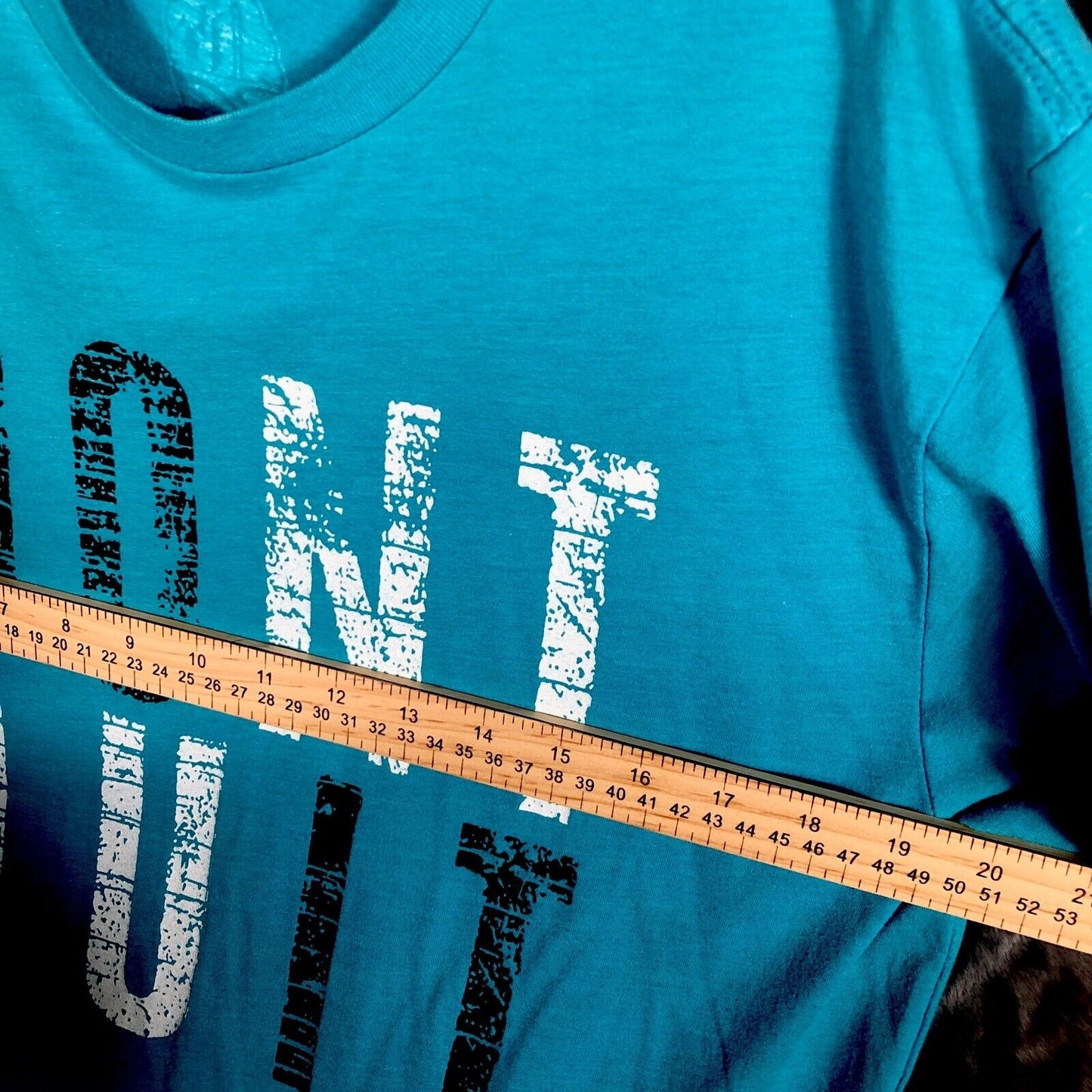 Don’t Quit Women’s T-Shirt Charlotte Running Company Blue Shirt