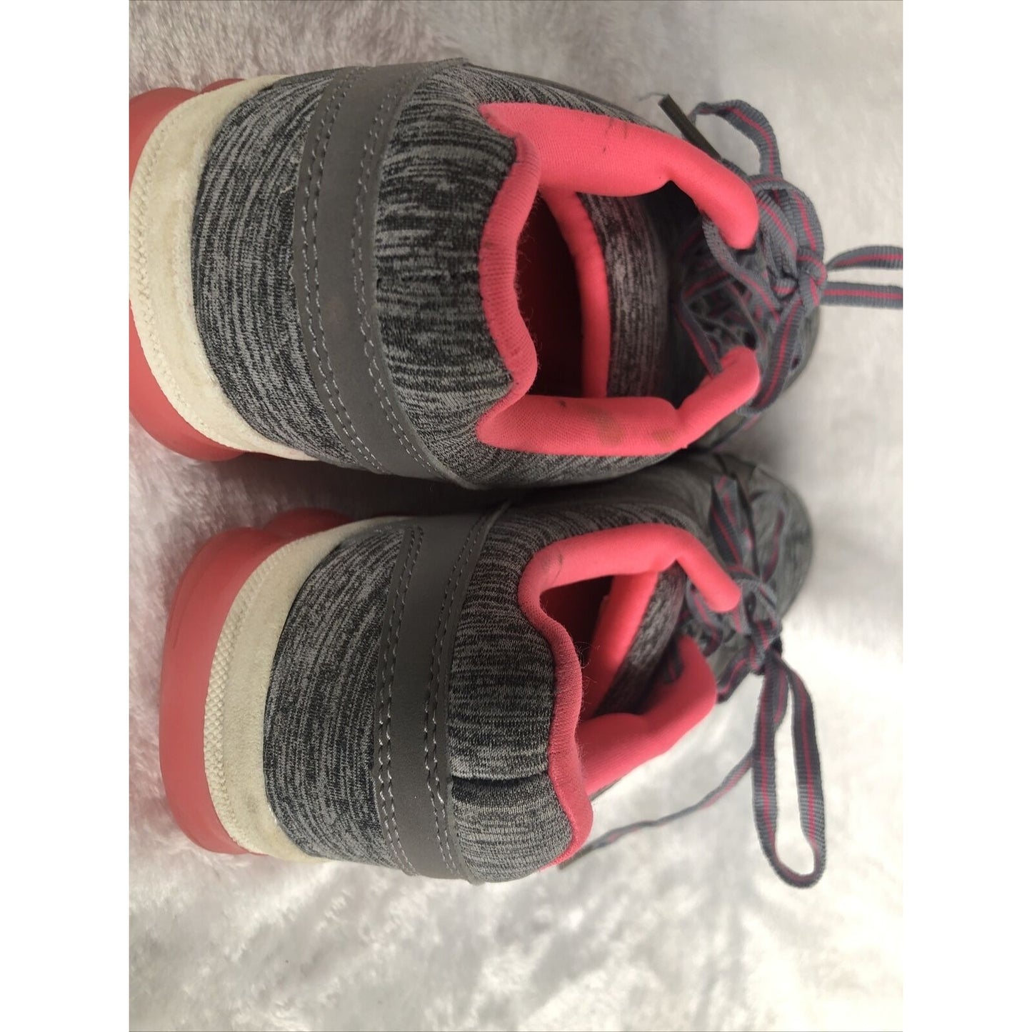 Danskin Women’s Sneakers Gray Pink Adult Size 6 1/2